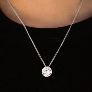 What a Gem - White necklace